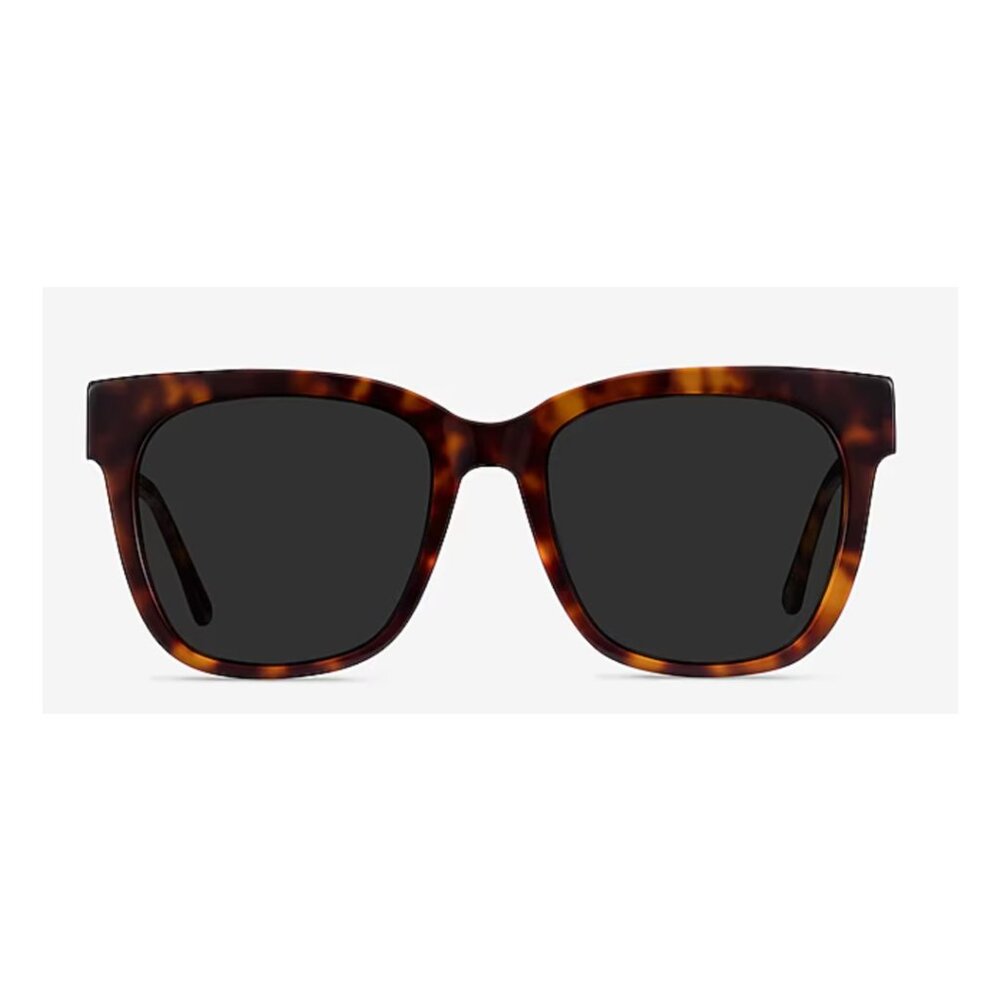 Oversized Square Tortoise Sunglasses